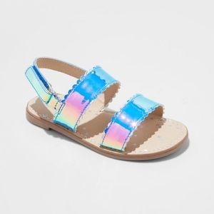 Cat & Jack Silver Sandals